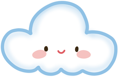 Cute Cartoon Cloud